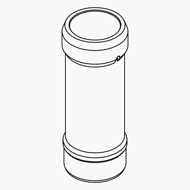 带烧结板的蒸气管道