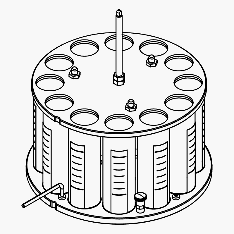 透明架 P-12，可拆装